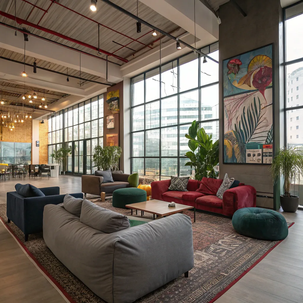 Creative Lounge Area at SYLVENORA