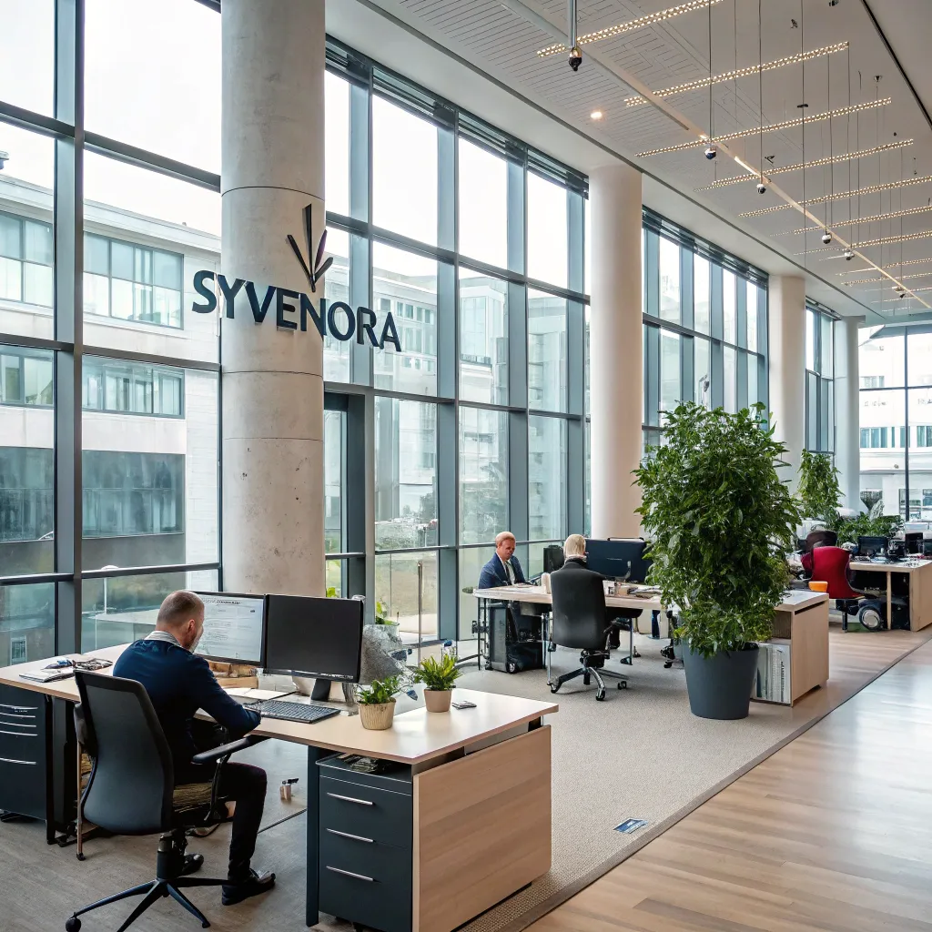 Spacious Office Area at SYLVENORA